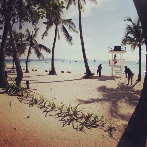 Beachfront Boracay Island Philippines